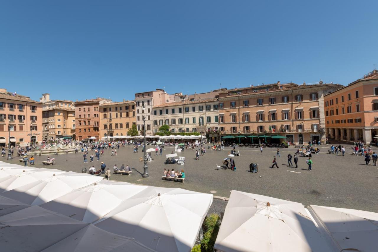 Апартаменты New! Amazing Piazza Navona View Рим Экстерьер фото