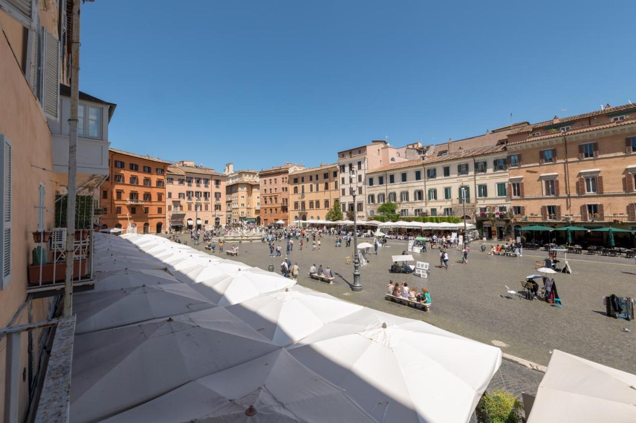 Апартаменты New! Amazing Piazza Navona View Рим Экстерьер фото